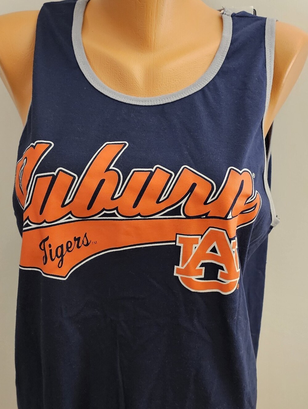 Emerica Navy Tank Top with Grey Trim